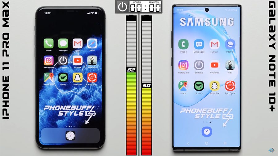 note 10 vs iphone 11
